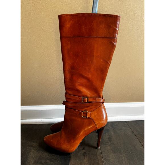 Ralph Lauren knee-high heel boots - Picture 4 of 4